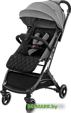 Коляска прогулочная «книга» Indigo Onyx (серый) - фото