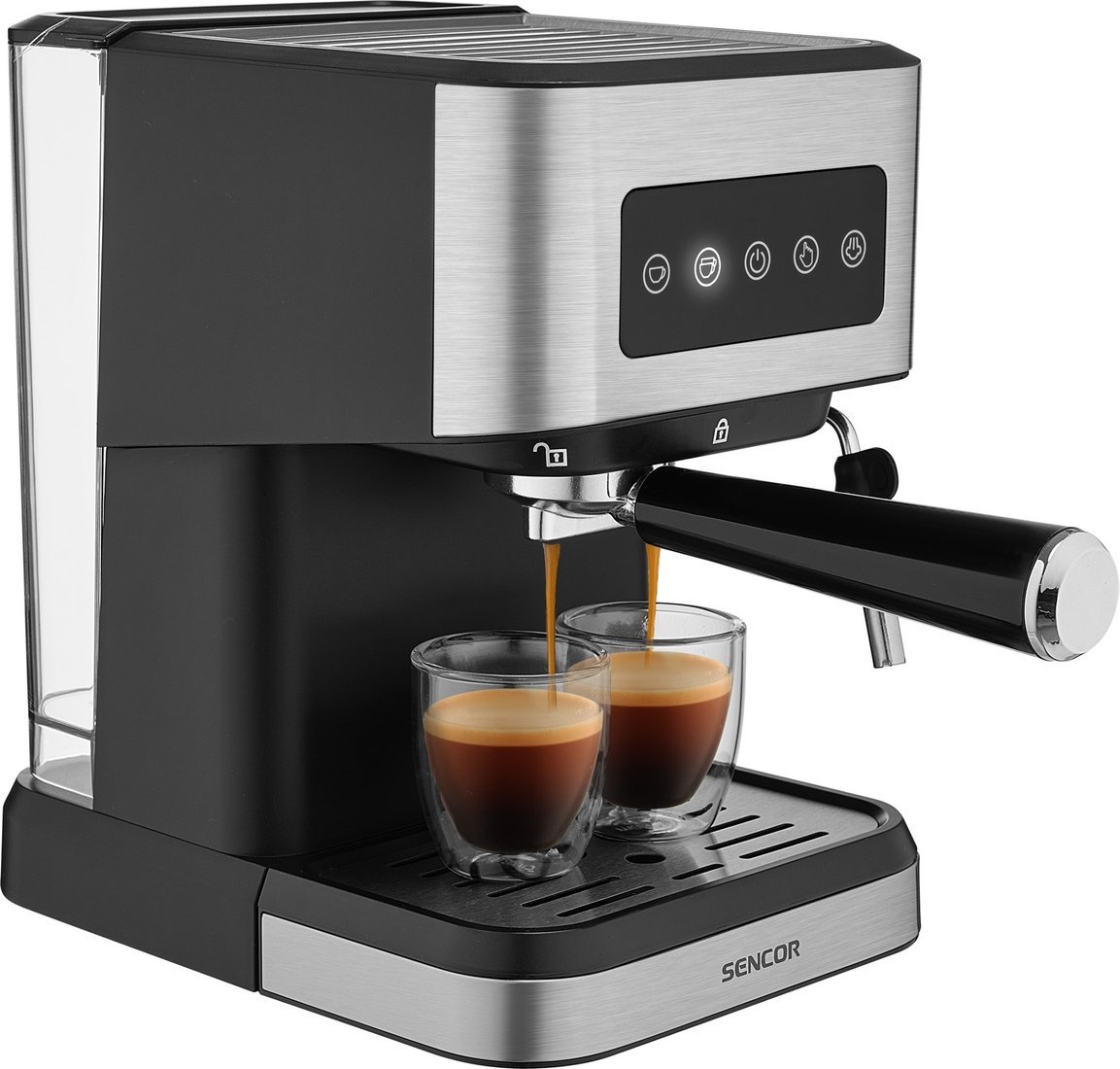 Рожковая кофеварка Sencor SES 4020SS - фото2
