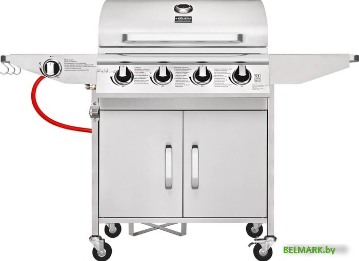 Газовый гриль для дачи Koler Relish v2 (серебристый) - фото