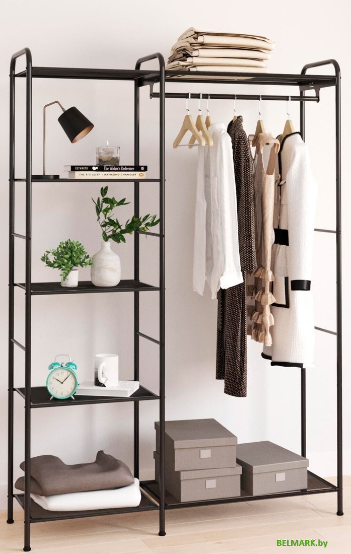 Вешалка-гардероб ЗМИ Валенсия 1 ГСВ1 (черный) - фото