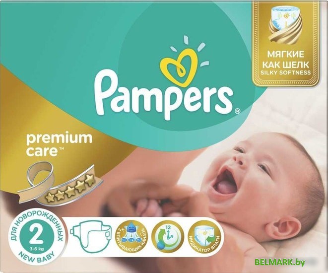 Подгузники Pampers Premium Care 2 Mini (160 шт) - фото