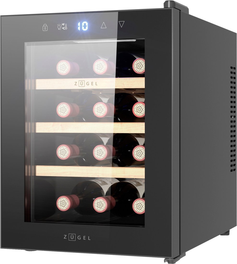 Винный шкаф ZUGEL ZTWF121B - фото