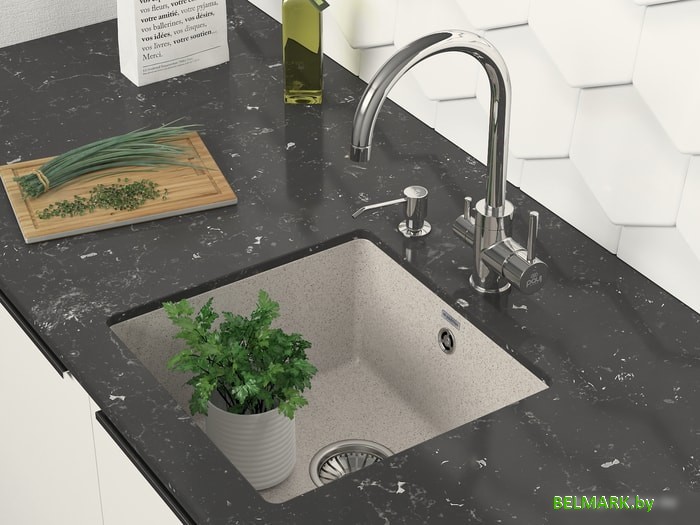 Кухонная мойка Paulmark Gera 50 PM104546-BE - фото2