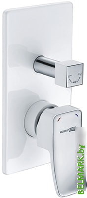 Смеситель Wasserkraft Aller 10641 (белый/хром) - фото