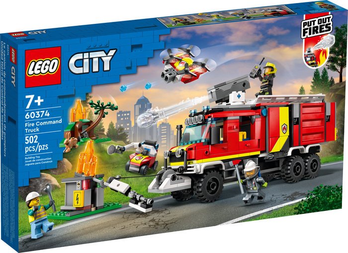 Конструктор LEGO City 60374 Машина пожарного расчета - фото