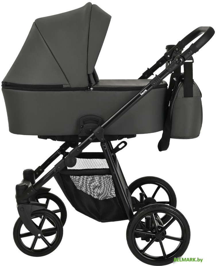 Универсальная коляска Pituso Tossa 2 в 1 (dark grey) - фото