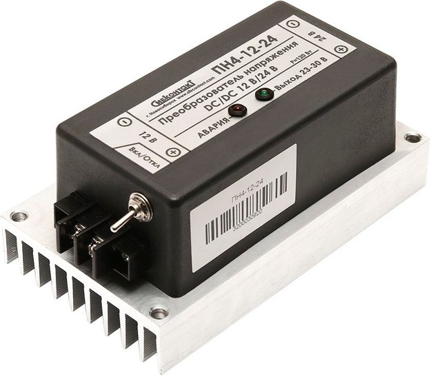 Автомобильный инвертор СибКонтакТ ПН4-12-24 DC/DC 12В/24В - фото