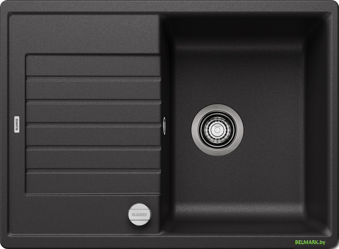 Кухонная мойка Blanco Zia 45 S Compact 524711 (антрацит, клапан-автомат) - фото