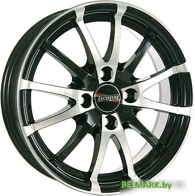 Литые диски TechLine 320 13x5" 4x98мм DIA 58.6мм ET 35мм BD - фото