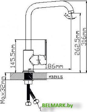 Смеситель Wisent WP40118 - фото2