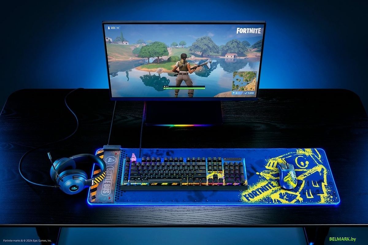Коврик для стола Razer Goliathus Chroma Extended Fortnite Edition - фото2