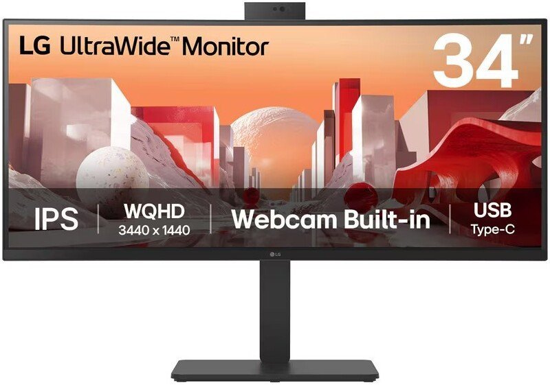 Монитор LG UltraWide 34BA85QE-B - фото