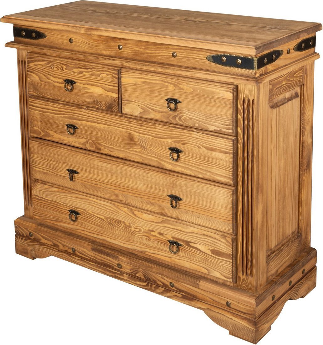 Комод ФанДОК Викинг 03 Ф-181.08 (мед) - фото