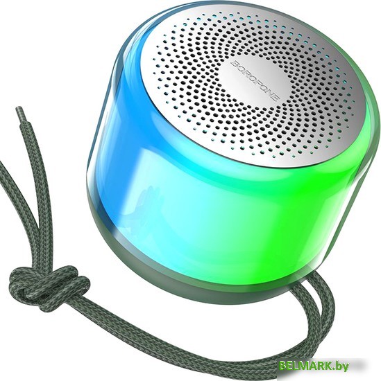 Беспроводная колонка Borofone BR28 (темно-зеленый) - фото