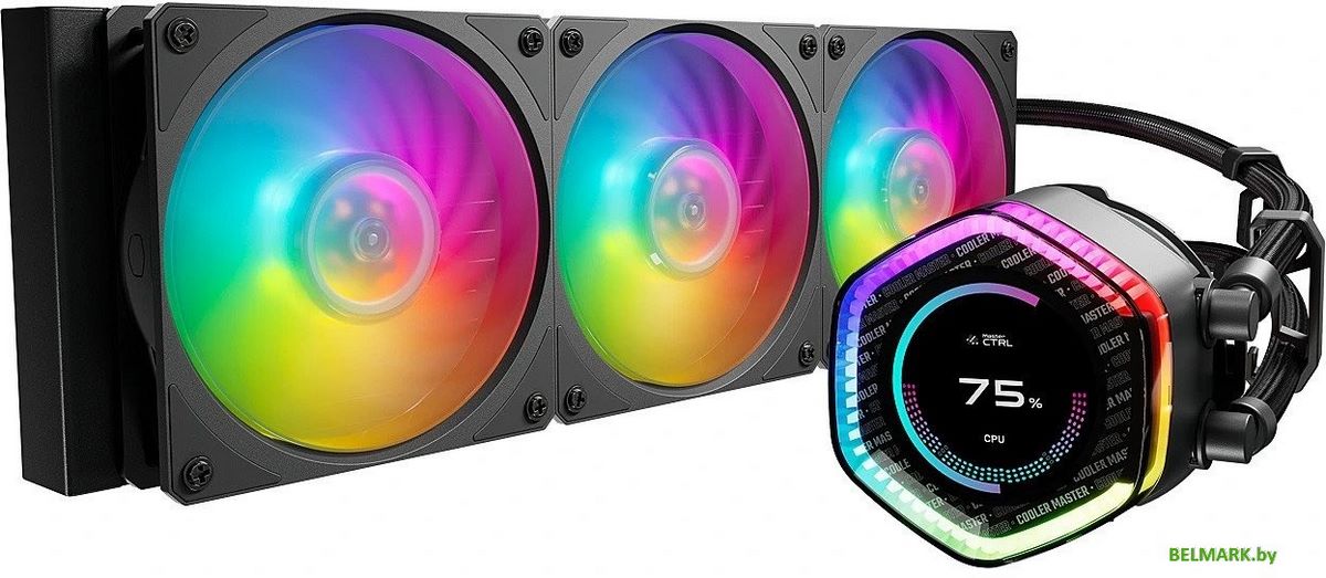 Жидкостное охлаждение для процессора Cooler Master MasterLiquid 360 ION MLY-D36M-A24PZ-R1 - фото