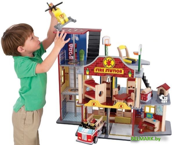 Пожарная станция KidKraft Пожарно-спасательная станция 63214-KE - фото2