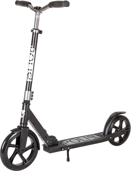 Двухколесный детский самокат Novatrack Polis 230 Pro 230.POLIS.SL22 (серебристый) - фото