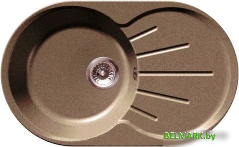 Кухонная мойка GranFest GF-R750L (терракот) - фото