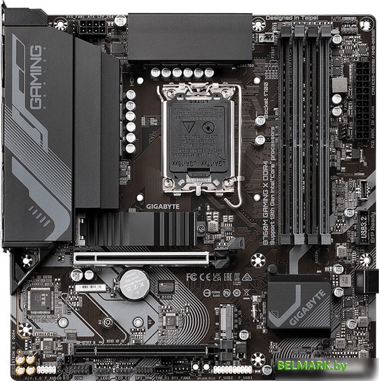 Материнская плата Gigabyte B760M Gaming X DDR4 (rev. 1.0) - фото