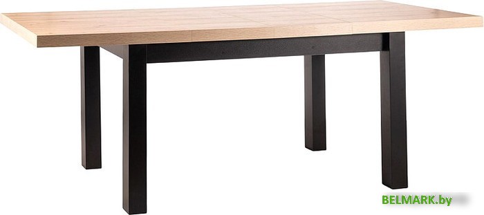 Кухонный стол Signal Presto PRESTODACZ140 (дуб артизан/черный) - фото