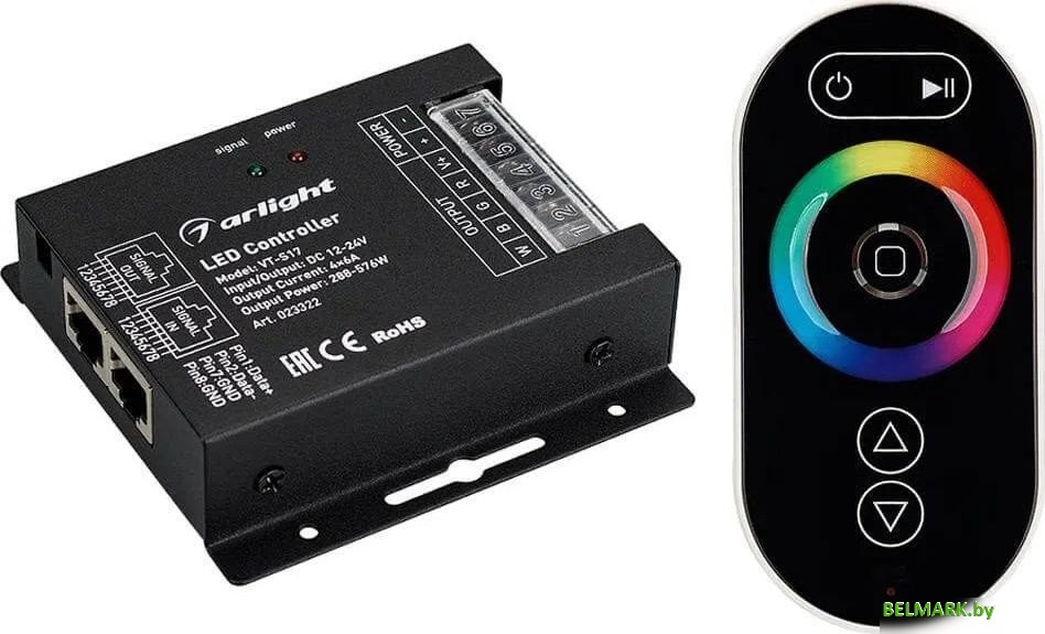 Контроллер RGBW Arlight VT-S17-4x6A 023322 - фото