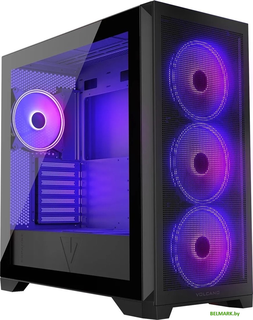 Корпус MODECOM Volcano Expanse S Apex ARGB Midi (черный) - фото2