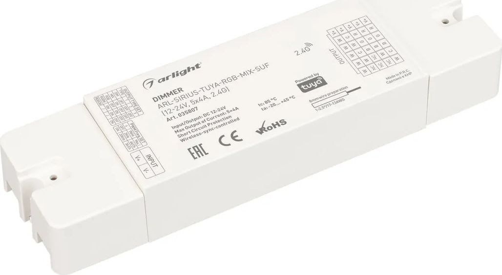 Диммер RGBW Arlight ARL-Sirius-Tuya-RGB-MIX-SUF 035807 - фото