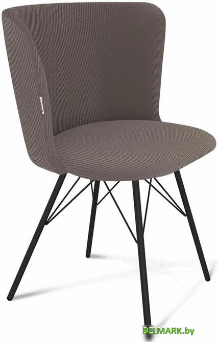 Стул Sheffilton SHT-ST36/S37 (кофе мокко/черный муар) - фото