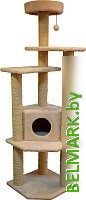 Комплекс Cat House Торнадо сизаль (бежевый) - фото