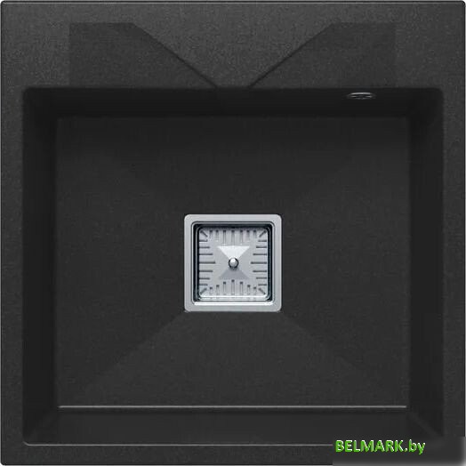 Кухонная мойка Polygran Blade 500 (черный) - фото