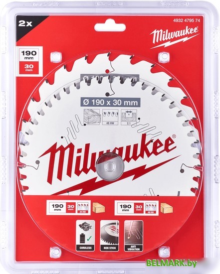 Набор пильных дисков Milwaukee 4932479574 - фото