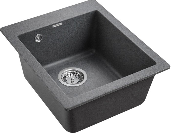 Кухонная мойка Paulmark Kante 40 PM104249-DG (темно-серый/графит) - фото2