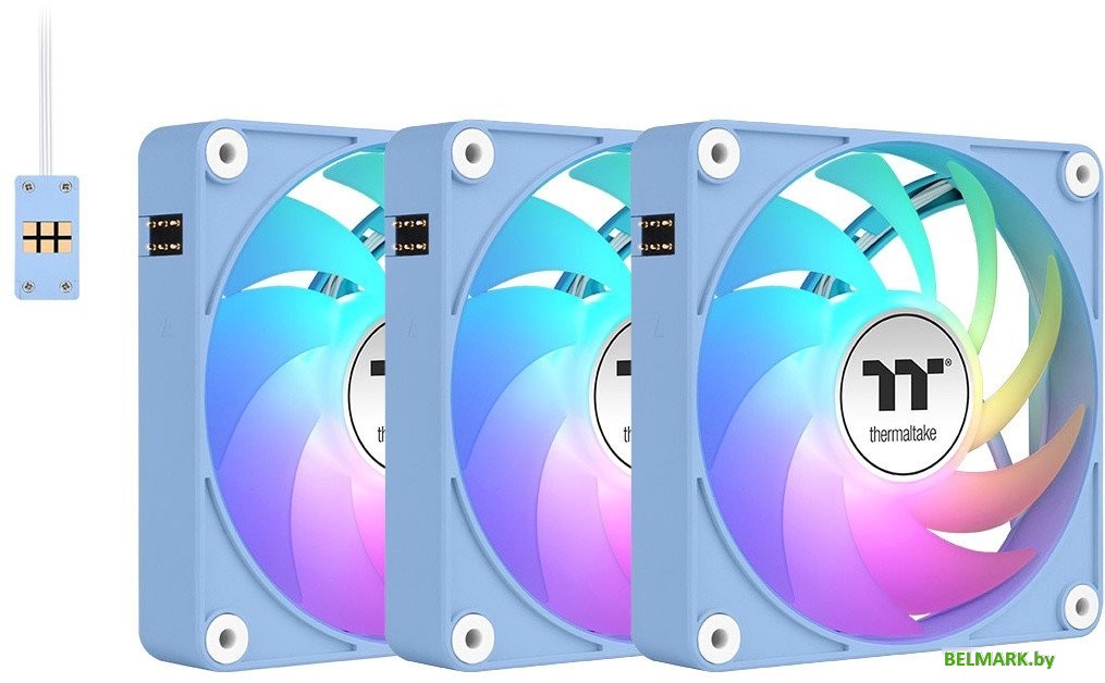 Набор вентиляторов Thermaltake CT140 EX ARGB CL-F197-PL14BU-A - фото