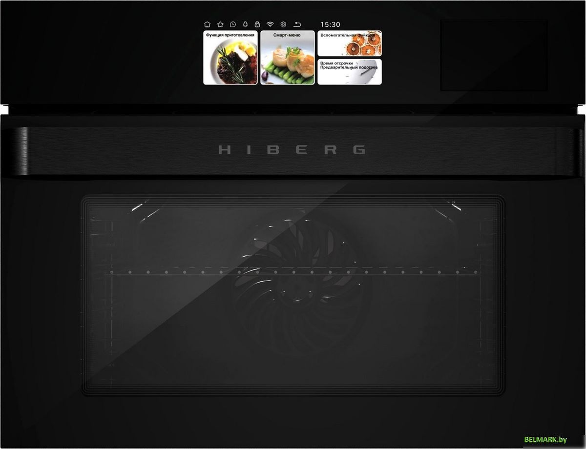 Электрический духовой шкаф Hiberg S-VM 5615 B i-Smart - фото