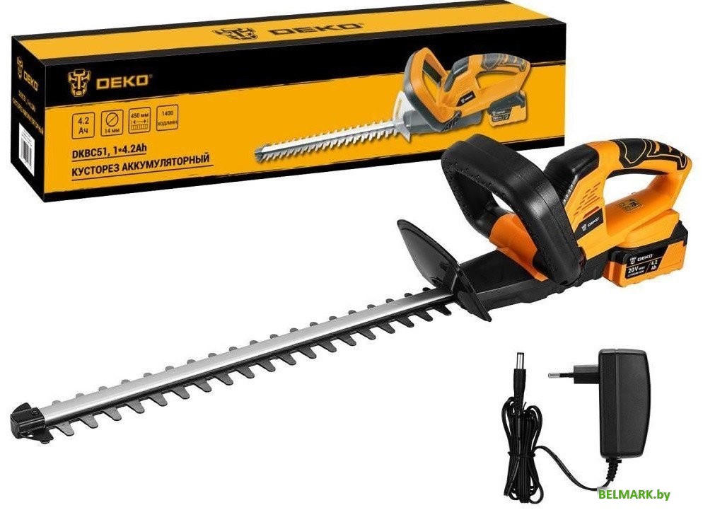 Кусторез Deko DKBC51 083-2040 (с 1-им АКБ) - фото