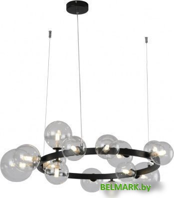 Подвесная люстра Kinklight Иона 09408-15.19 (черный) - фото