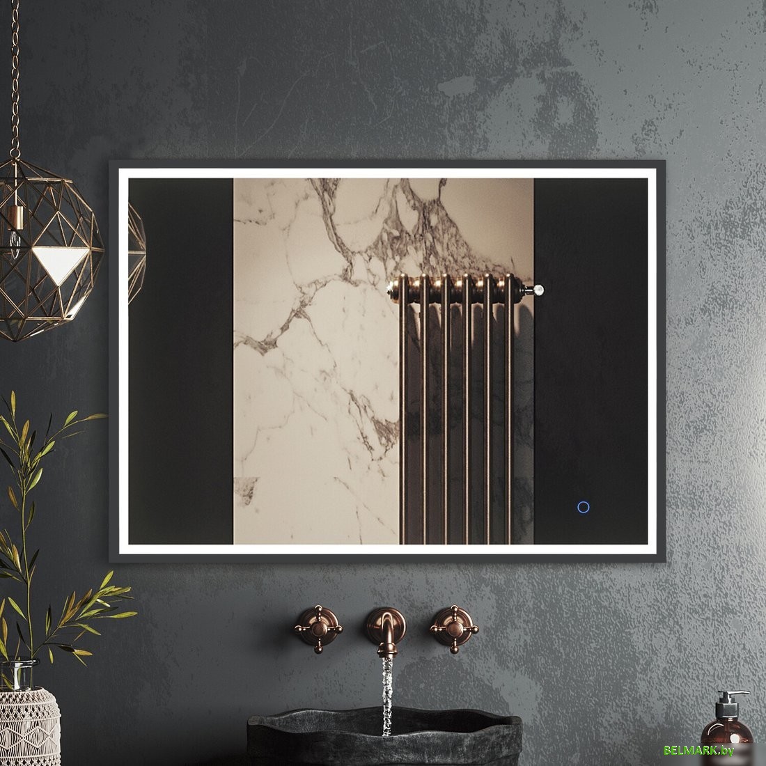 Roxen Зеркало Sigma 510210-90GM 90x70 - фото