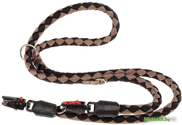 Поводок Ferplast Twist Matic GA18/200 75379011 (черный/коричневый) - фото