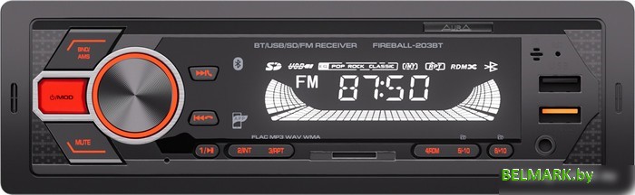 USB-магнитола Aura Fireball-203BT - фото