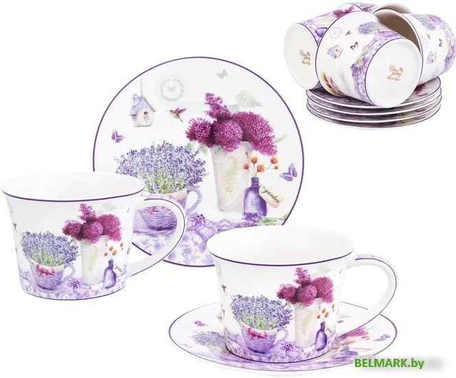 Сервиз Elan Gallery Лаванда 420253 - фото