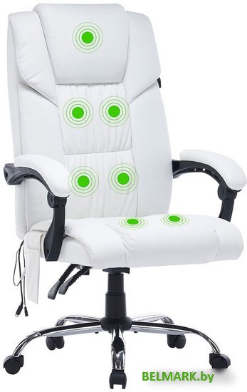 Кресло CACTUS CS-CHR-OC02M-WT (белый) - фото