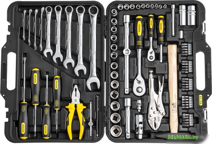Универсальный набор инструментов Berger BG078-1214 (78 предметов) - фото2