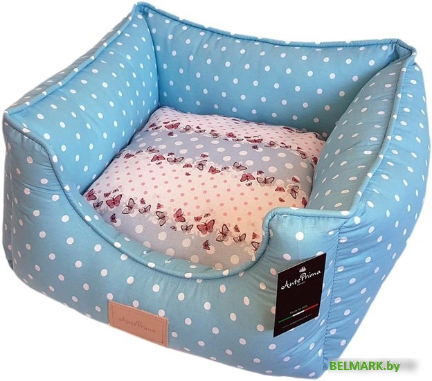 Лежак AntePrima Yolande YOLTURPOIS02 (голубой горошек) - фото