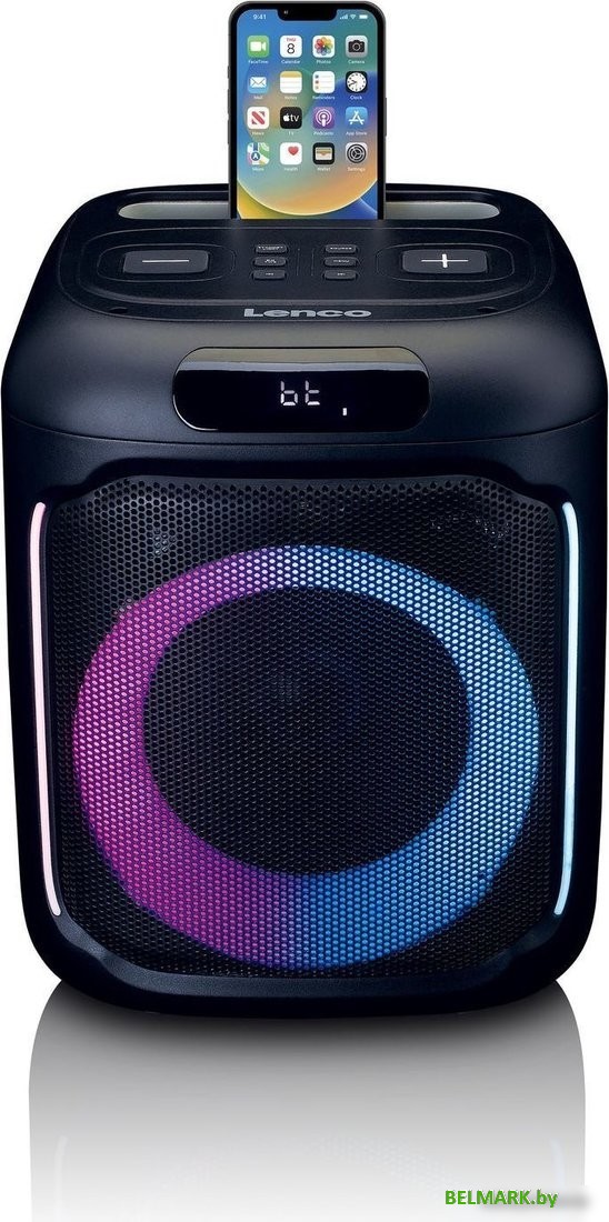 Беспроводная колонка Lenco PA-100BK - фото2
