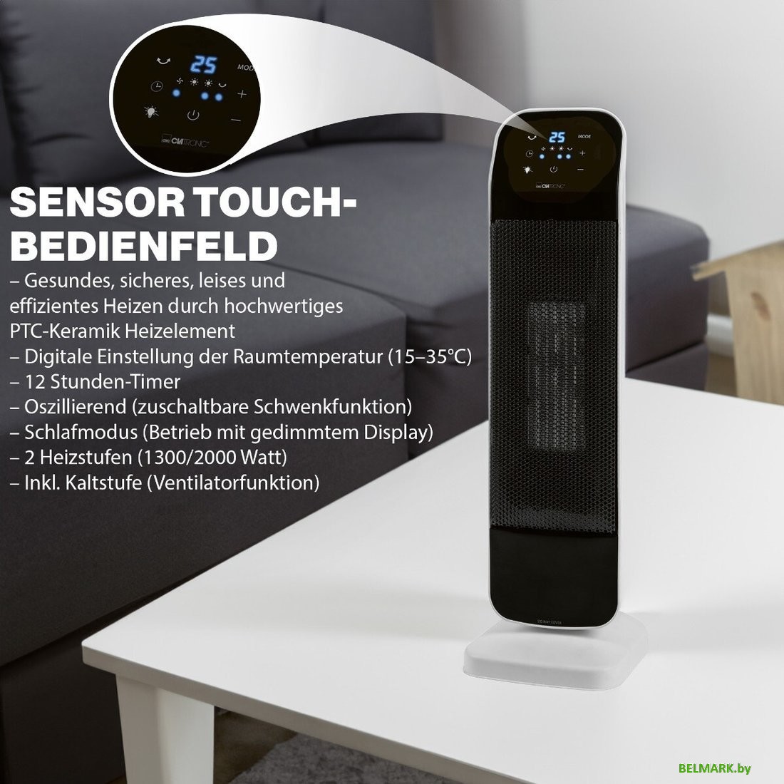 Тепловентилятор Clatronic HL 3763 - фото2