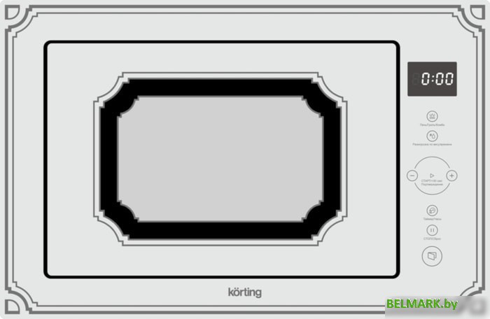 Микроволновая печь Korting KMI825RGW - фото