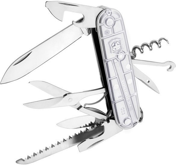 Туристический нож Victorinox Huntsman SilverTech (1.3713.T7) - фото