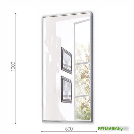 Зеркало Алмаз-Люкс M-423 100х50 - фото2