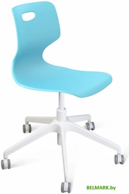 Компьютерное кресло Sheffilton SHT-ST58/S154 a5-7 (голубой/белый) - фото