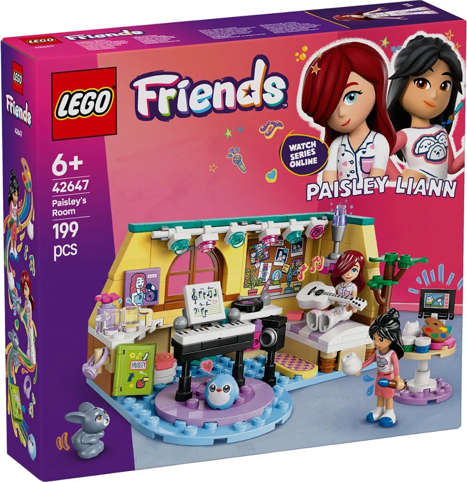 Конструктор LEGO Friends 42647 Комната Пейсли - фото